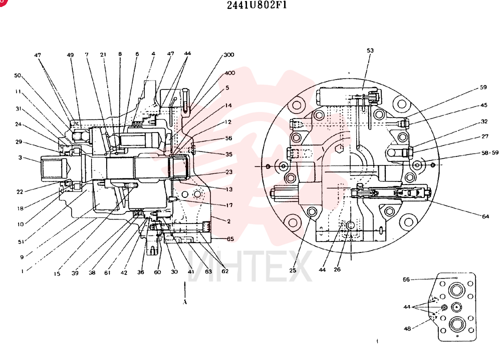 MOTOR-PUMP 2441U802F1