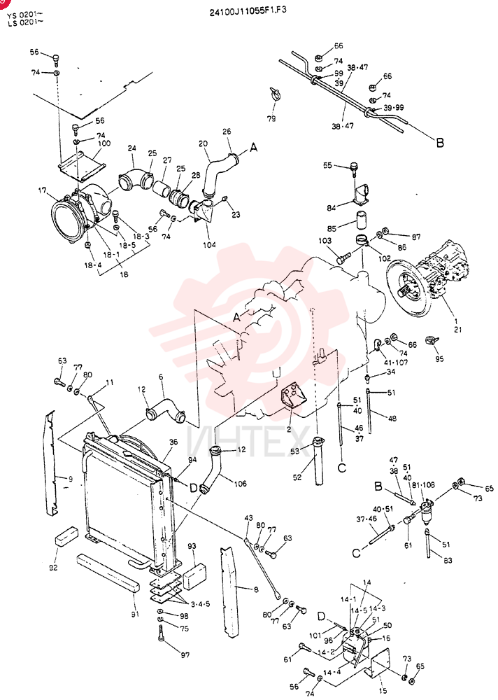 POWER-PLANT  YS0201, LS0201 to YS0279, LS0268