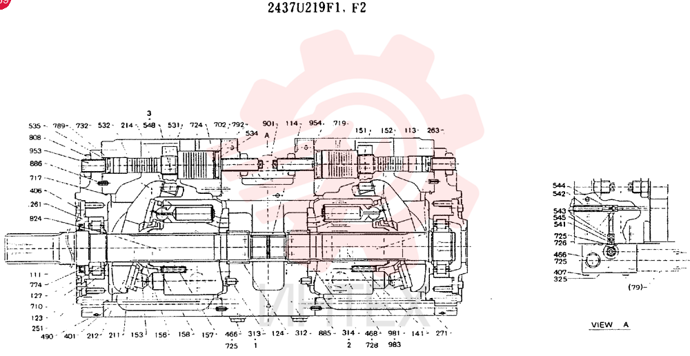 PUMP 2437U219F1