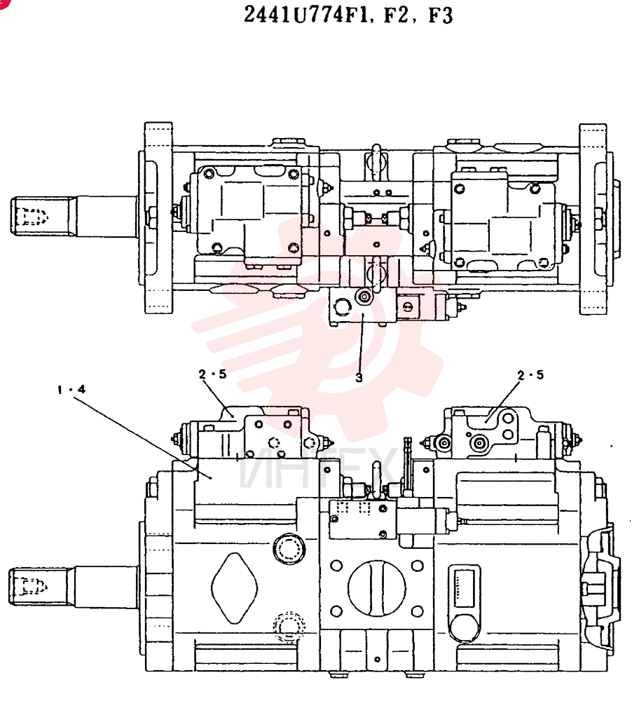 PUMP 2441U774F1