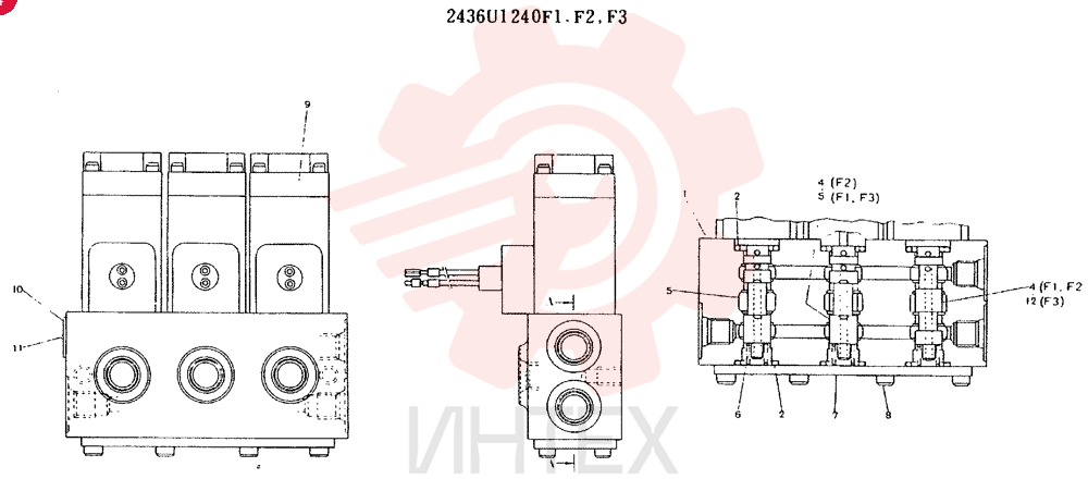 SOLENOID VALVE 2436U1240F1