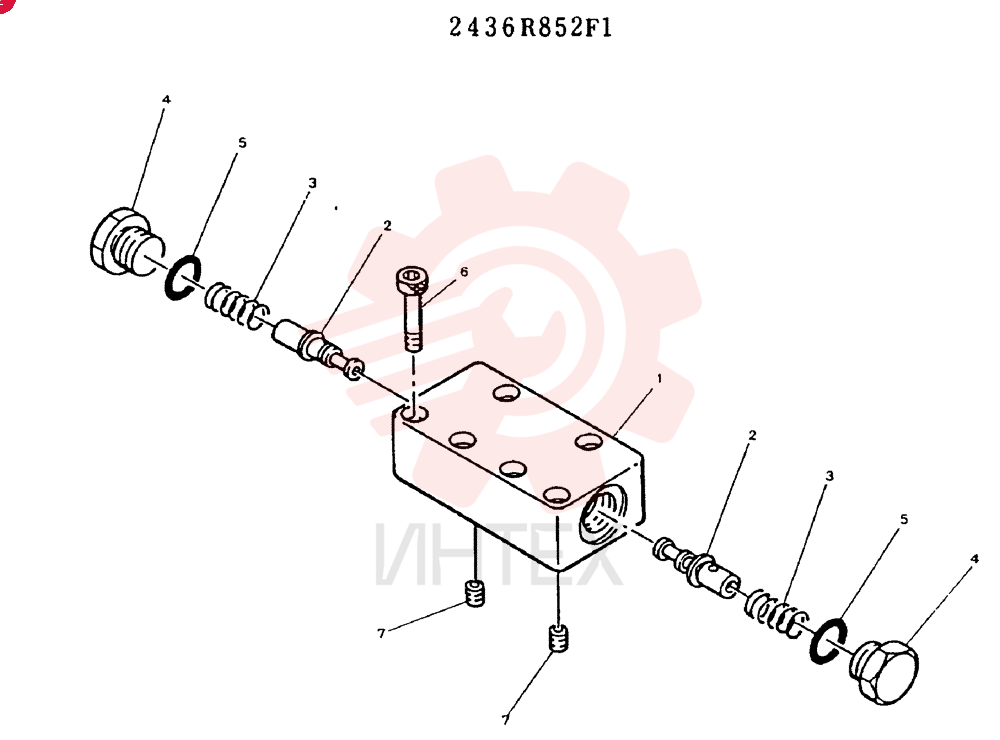 VALVE 2436R852F1