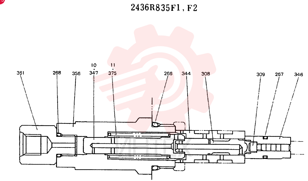 VALVE PRESSURE RELIE 2436R835F1