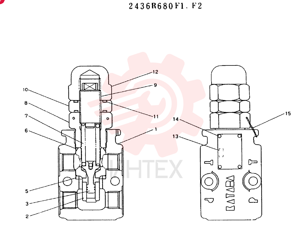 VALVE PRESSURE RELIE 2436R680F1