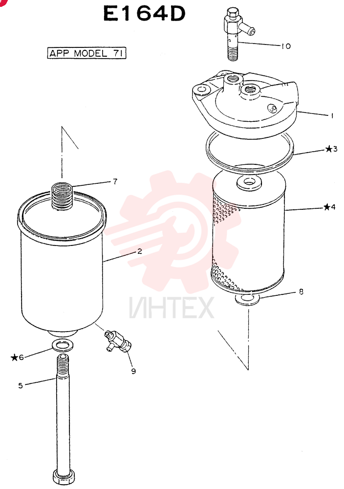 FILTER-FUEL VG1640096009