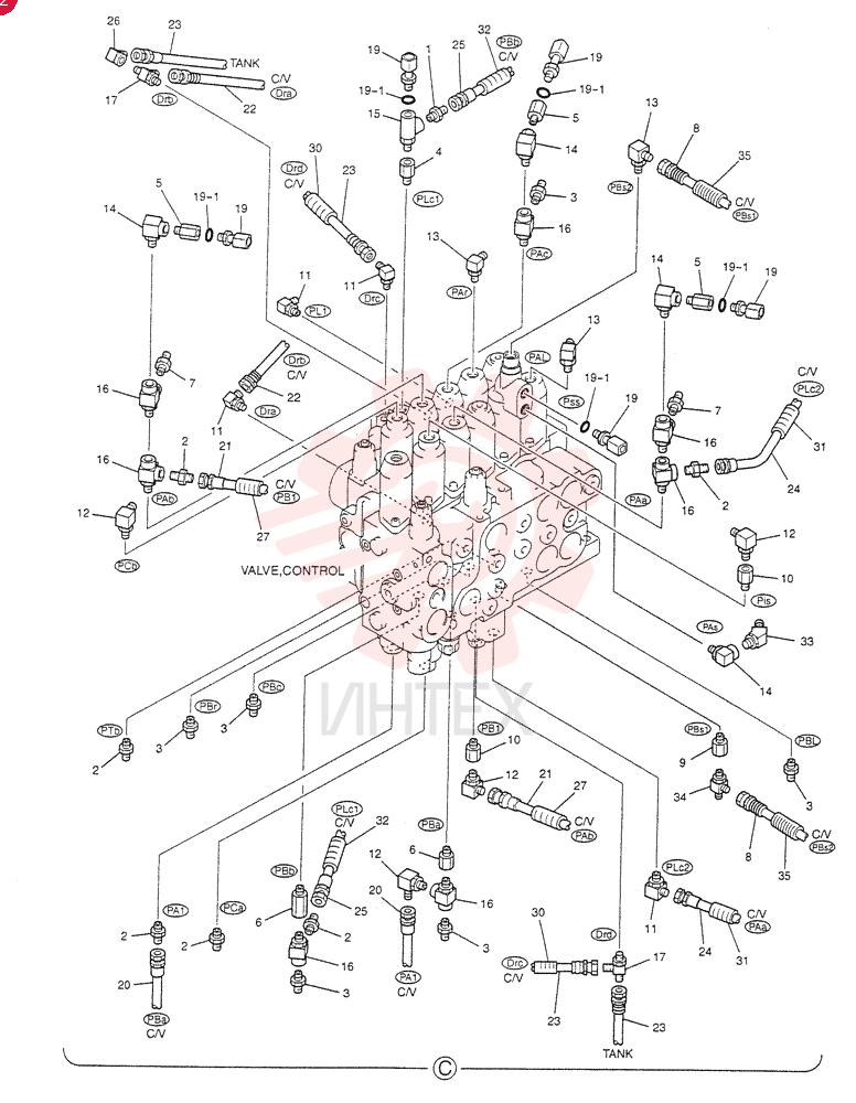 CONTROL LINES,MAIN YB06H00008F5 (2)