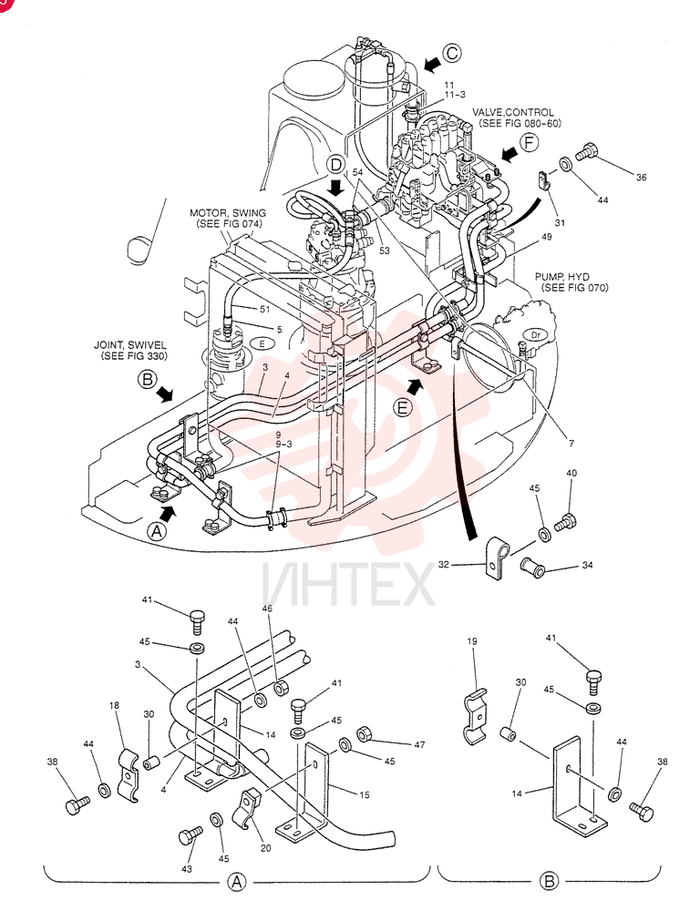 HYD LINES, RETURN YB32H00003F2 (2)