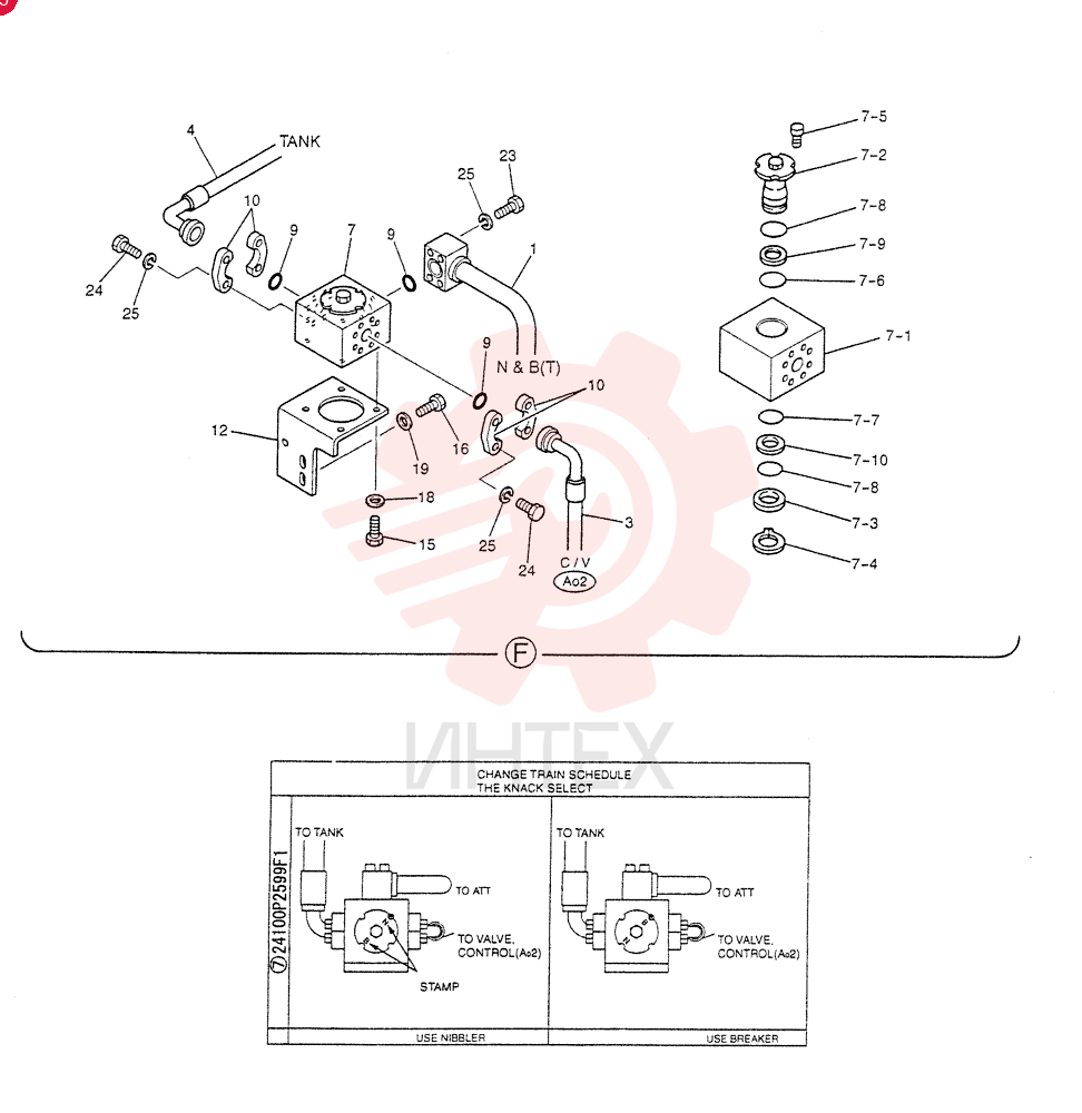 HYD LINES, UPP YB03H00024F1 (2)