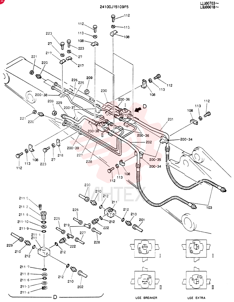 ARM ASSY, 2.98M 24100J15109F5 (1)