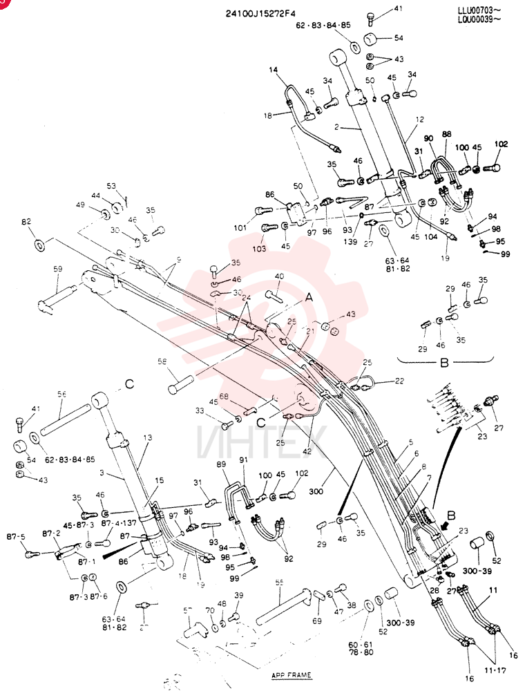 BOOM ASSY. 6. 02M 24100J15272F4 (3)