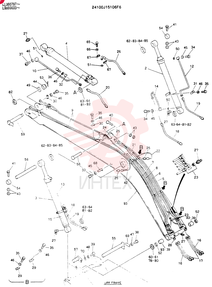 BOOM ASSY, 6. 02M 24100J15106F6 (2)