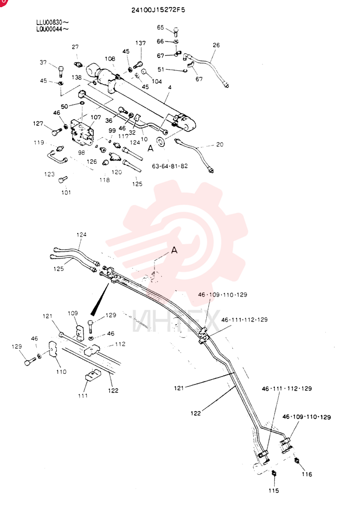 BOOM ASSY, 6. 02M 24100J15272F5 (2)