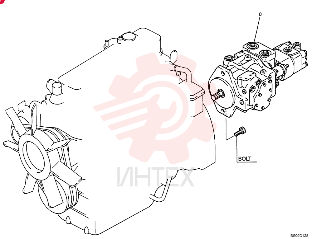 HYDRAULIC PUMP YT10V00002F2