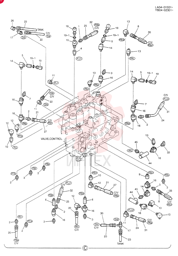 CONTROL LINES,MAIN YB06H00016F3 (2)