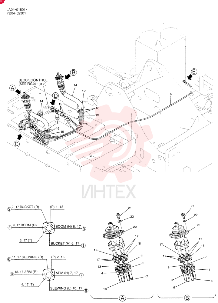 CONTROL LINES,REMOTE YB68H00022F1 (2)