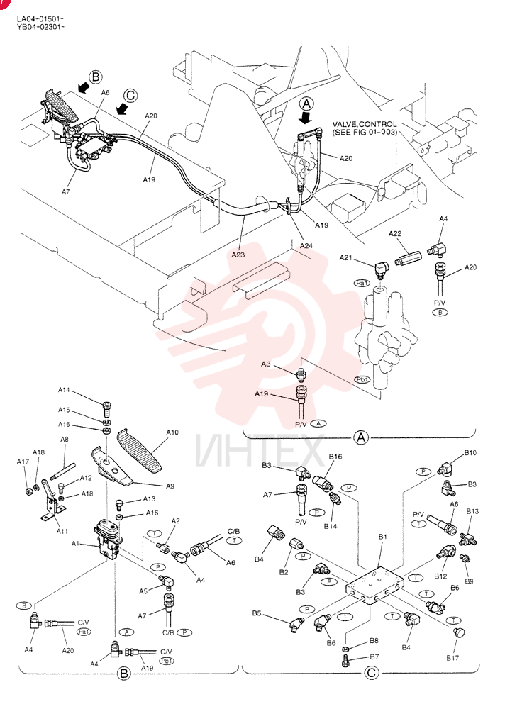 CONTROL LINES, REMOTE YB68H00013F1