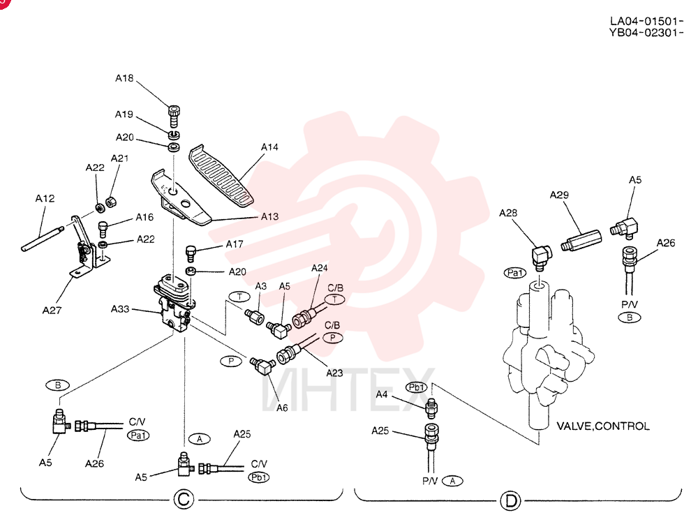 CONTROL LINES, REMOTE YB68H00015F1 (1)