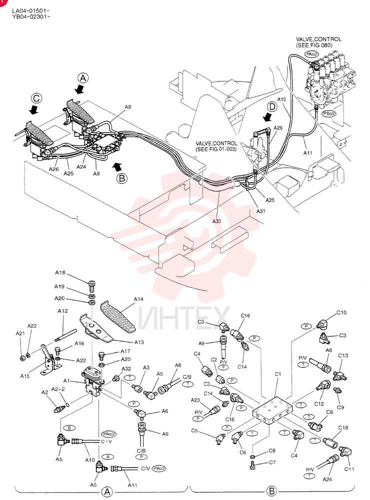 CONTROL LINES, REMOTE YB68H00015F1 (2)
