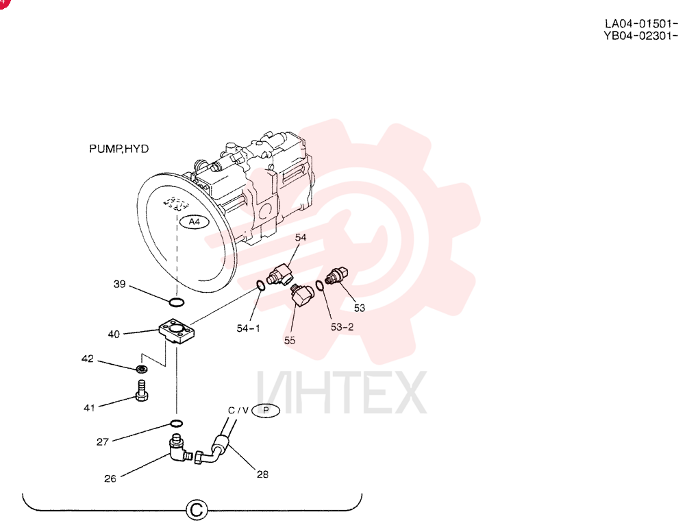 HYD LINES,UPP YB03H00033F1 (1)