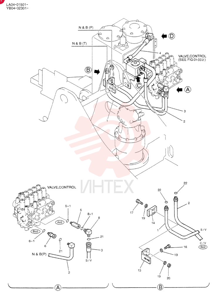 HYD LINES,UPP YB03H00019F1 (1)
