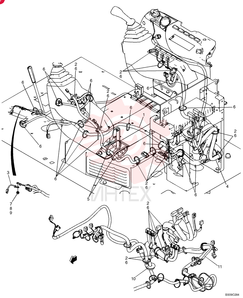 WIRE HARNESS YY13E01180P3