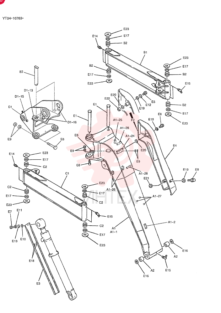 BOOM ASSY, RE YT05B00029F1