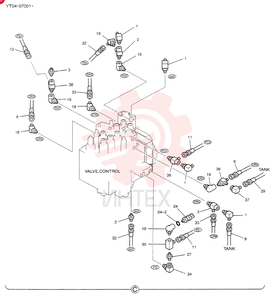 CONTROL LINES, MAIN YT06H00016F8 (2)