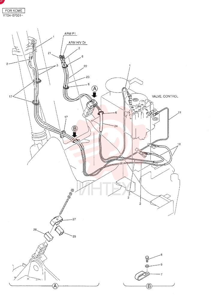CONTROL LINES, VALVE YT64H00043F4