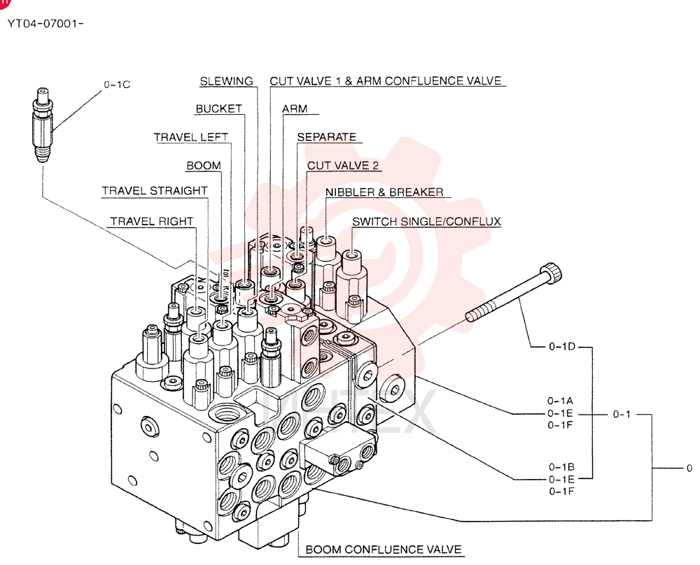 CONTROL VALVE YT30V00006F4