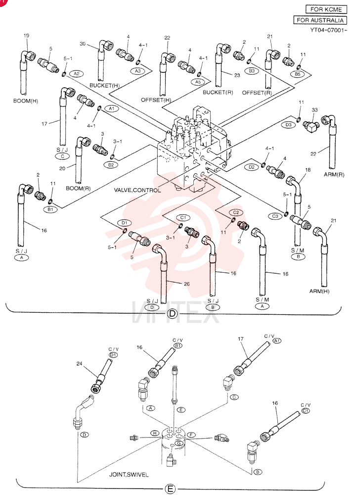 HYD LINES, UPP YR03H00013F4 (2)