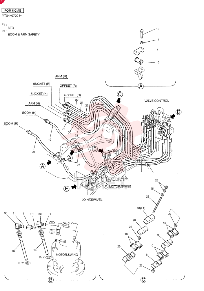 HYDR LINES, UPP YR03H00013F1 (1)
