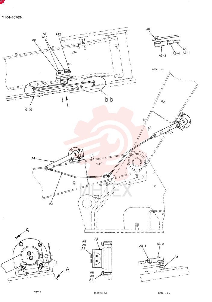SENSOR, ANGLE (BOOM) YT52S00015F1
