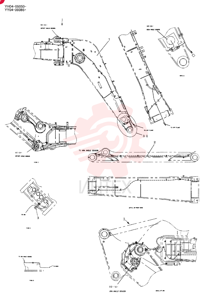ASSY, BOOM YY15E00016F1