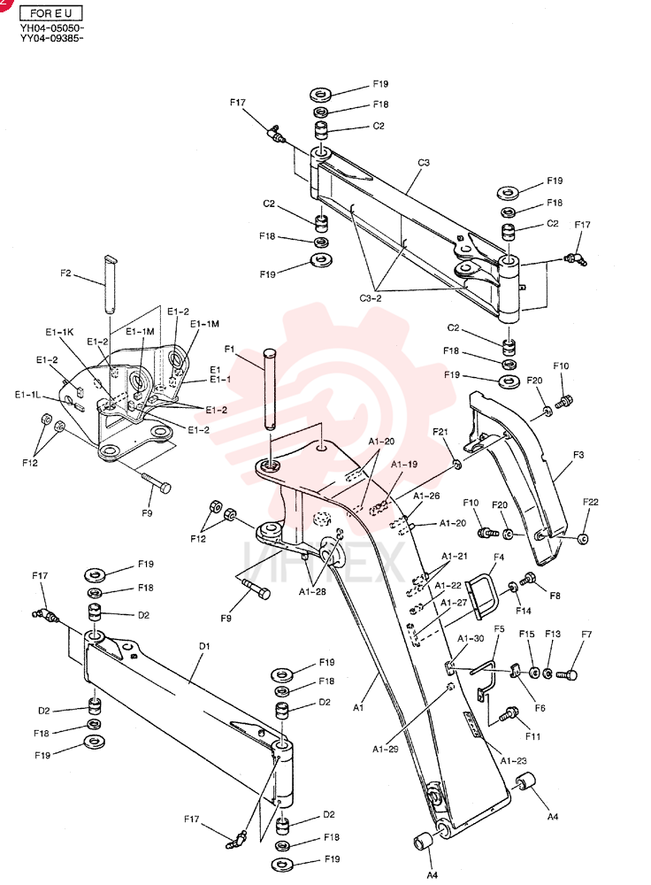 BOOM ASSY, RE. YY05B00039F1