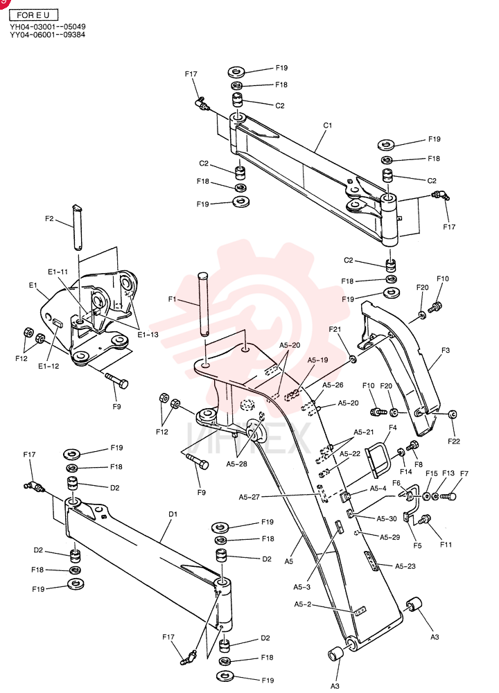 BOOM ASSY, RE. YY05B00007F4