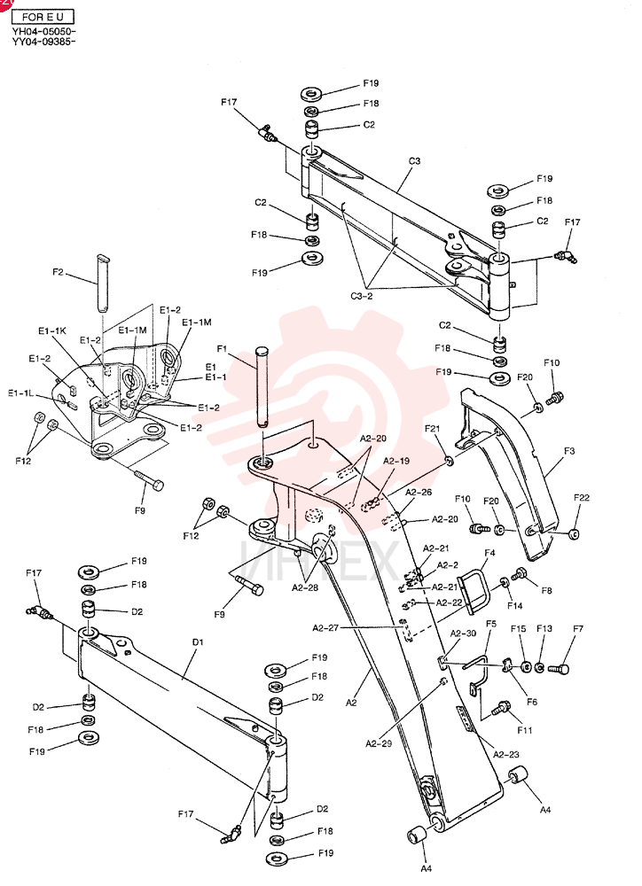 BOOM ASSY, RE. YY05B00039F2 (2)
