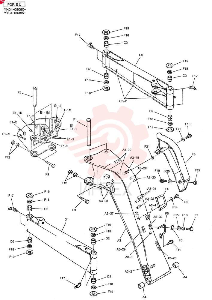 BOOM ASSY, RE. YY05B00039F3