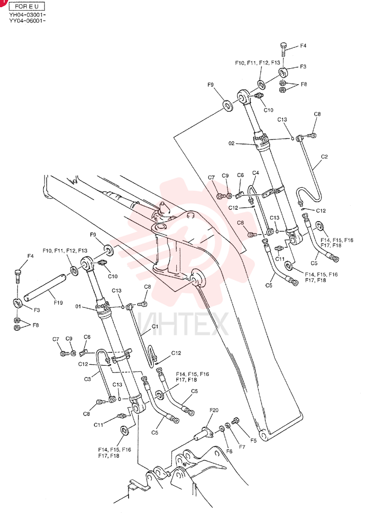 CYLINDER ASSY. YY01V00001F1 (4)