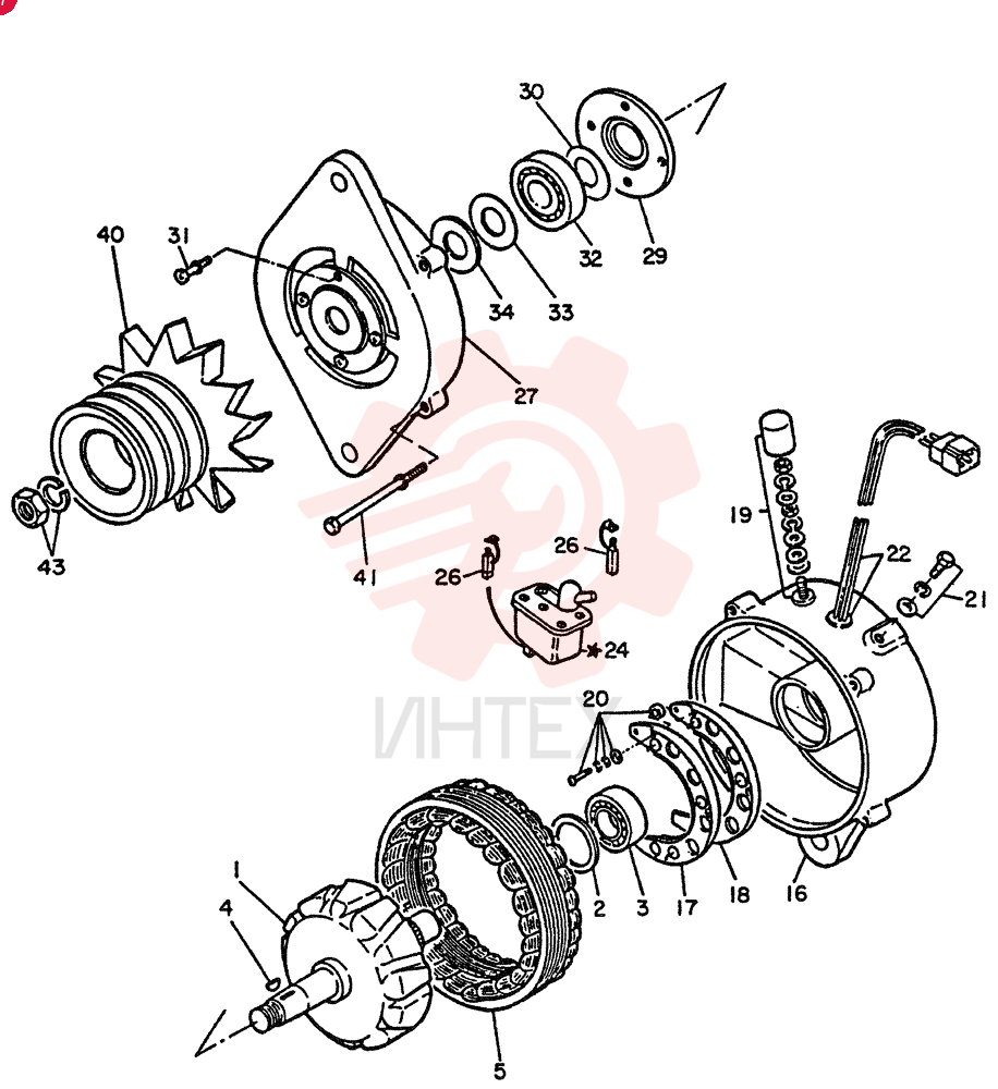 ALTERNATOR VG2310096102