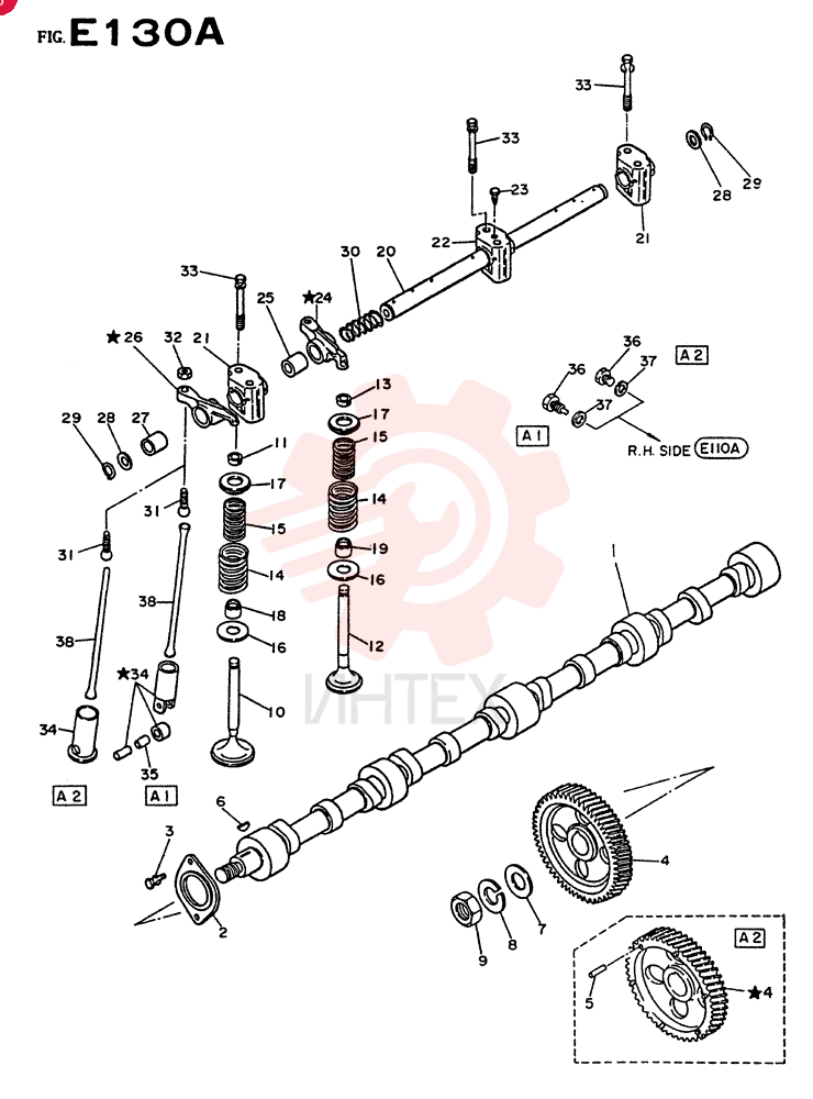 CAMSHAFT VG1300196001