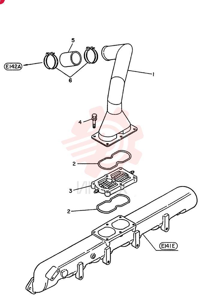 DUCT-AIR INTAKE (FOR B2) VG1400996504 (1)