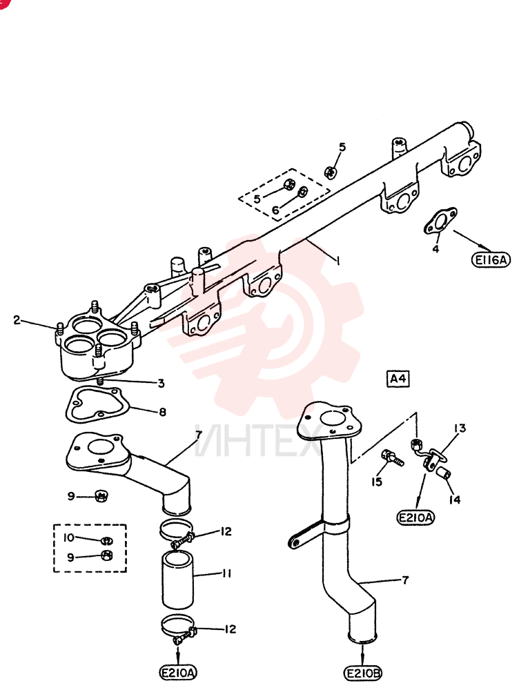 INLET MANIFOLD VG1106196006
