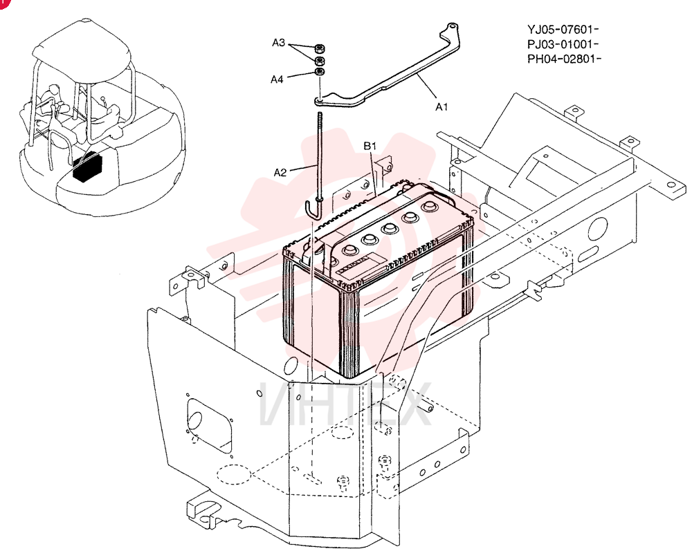 BATTERY PH72E00005F1