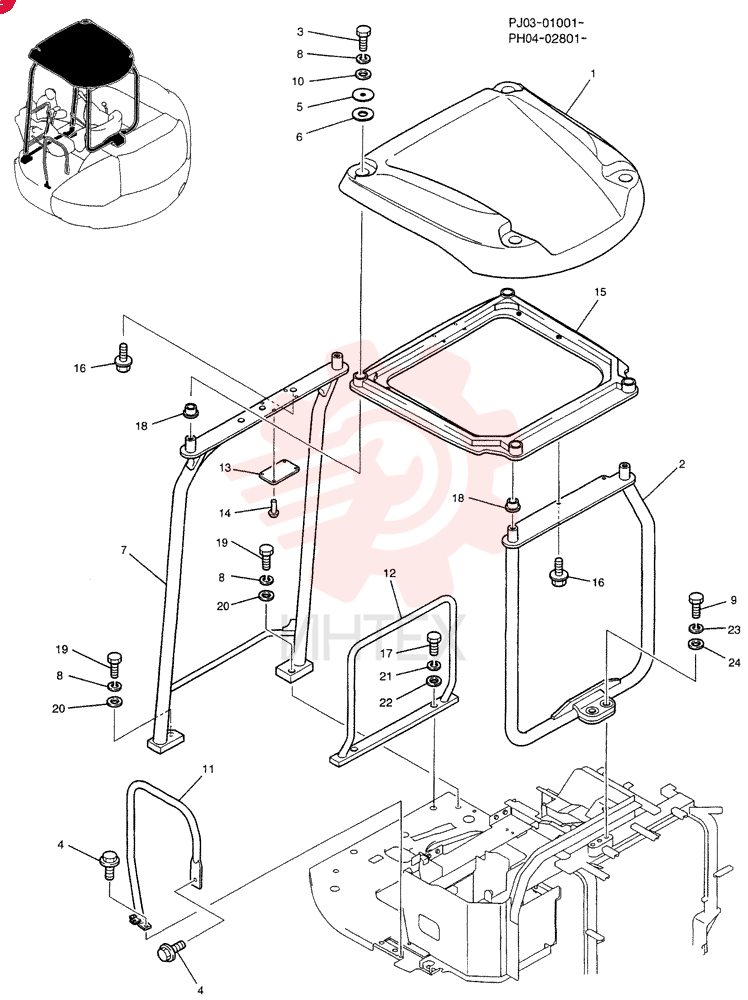 CANOPY ASSY PH06C00009F1