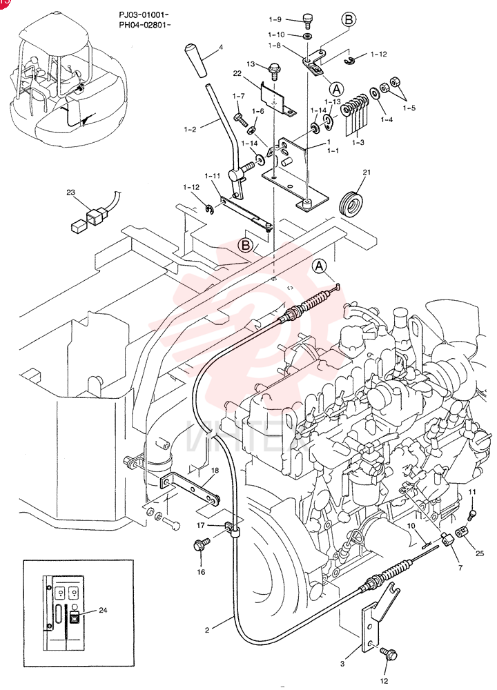 CONTROL ASSY, ENGINE PH11M00005F1