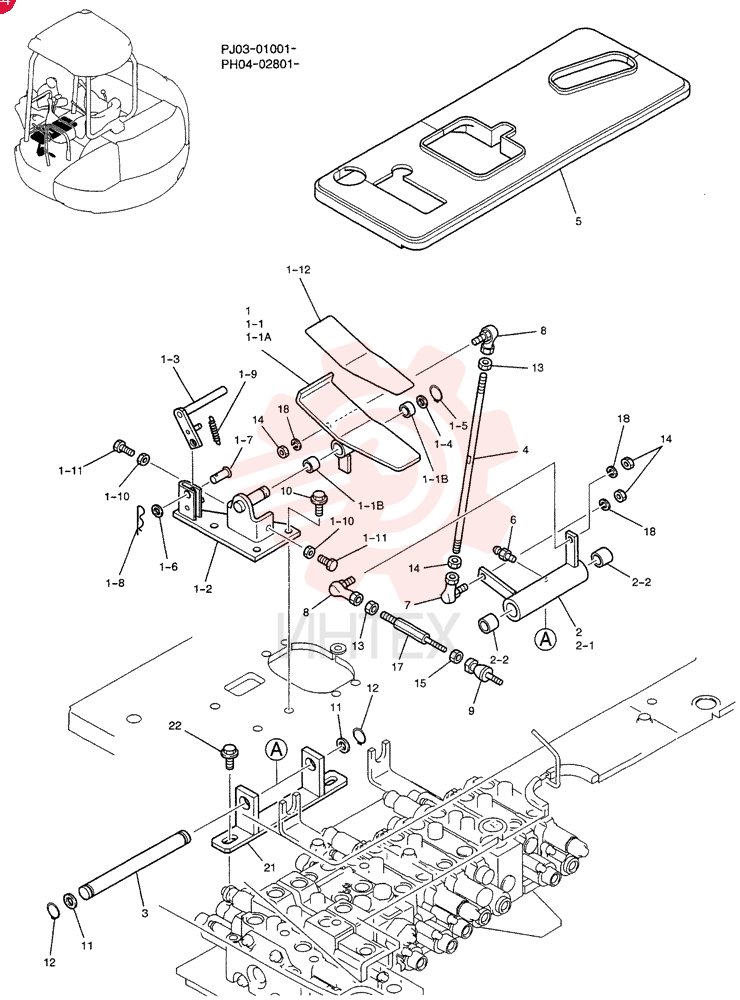 CONTROL ASSY, EXTRA PH14M00007F1