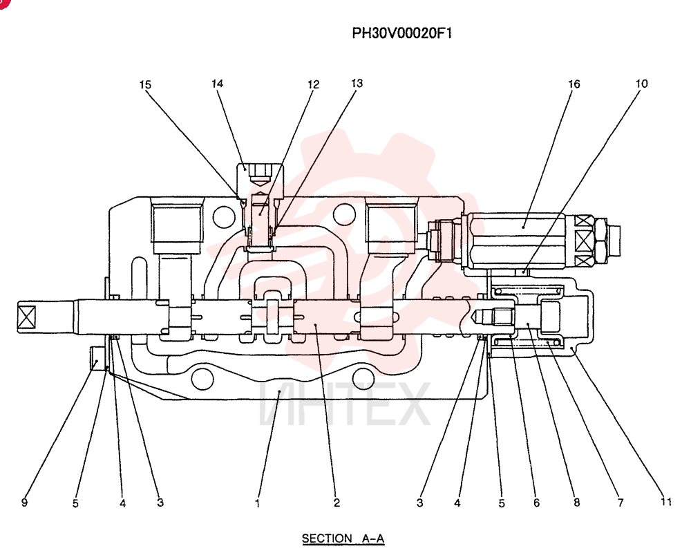 CONTROL VALVE PH30V00020F1