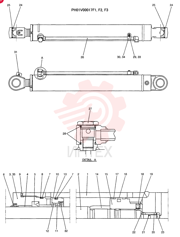 CYLINDER ASSY. PH01V00017F1