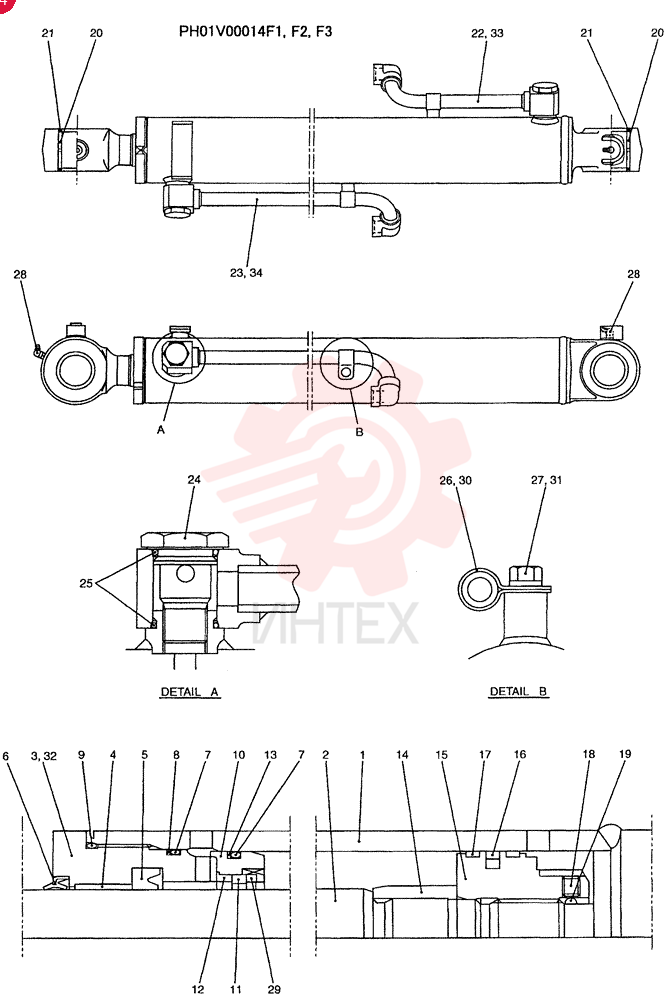 CYLINDER ASSY. PH01V00014F1