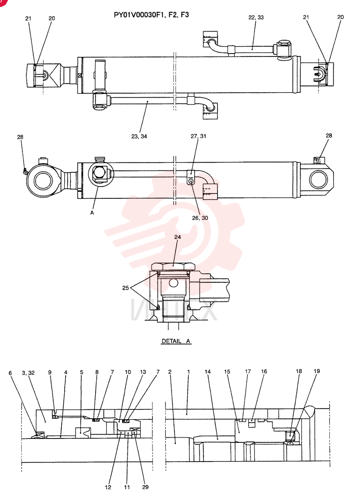 CYLINDER ASSY. PY01V00030F1